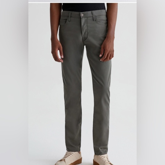 AG Adriano Goldschmied Men's Gray Slim Jeans - Picture 1 of 10